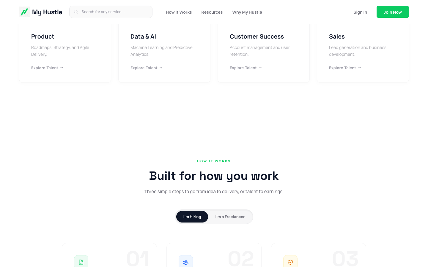 My Hustle screen 2