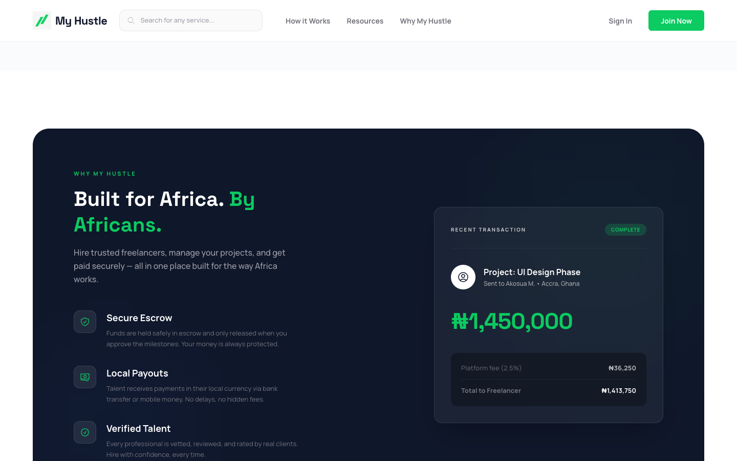 My Hustle screen 5
